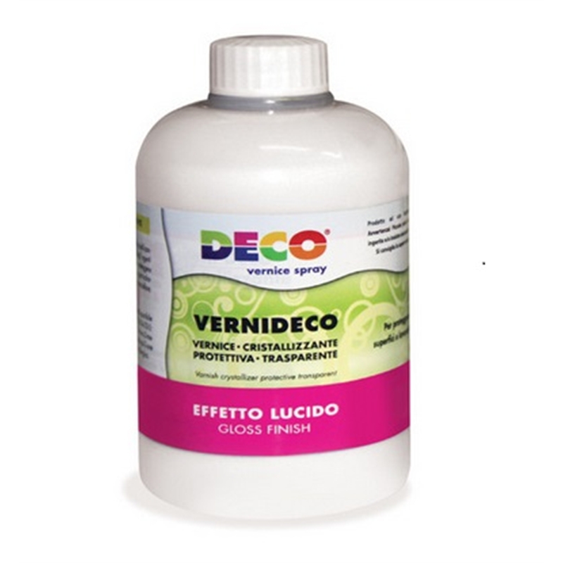 Vernice per finitura protettiva 500 ml. lucida