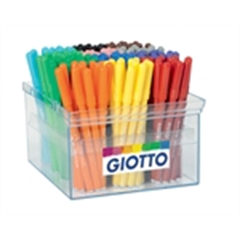 Pennarelli punta piccola schoolpack 144 pz. Turbocolor giotto