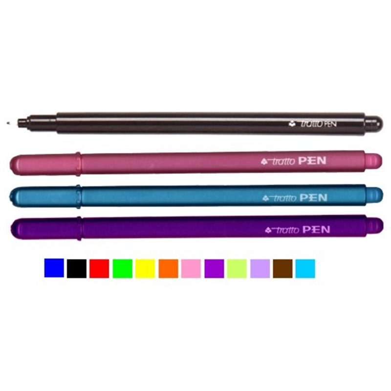 Penna con punta sintetica tratto pen