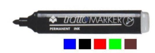 Pennarello indelebile tratto marker punta tonda