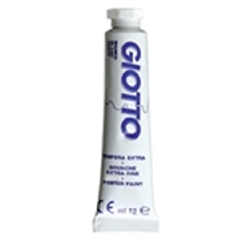 Tempera pronta in tubetti da 12 ml. Giotto