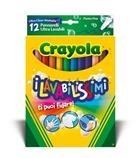 Crayola 12 pennerelli lavabilissimi