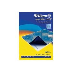 Carta carbone uso mano A4 blu
