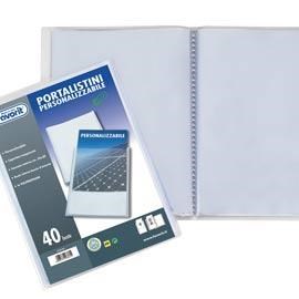 Portalistini personalizzabile A4 40 buste