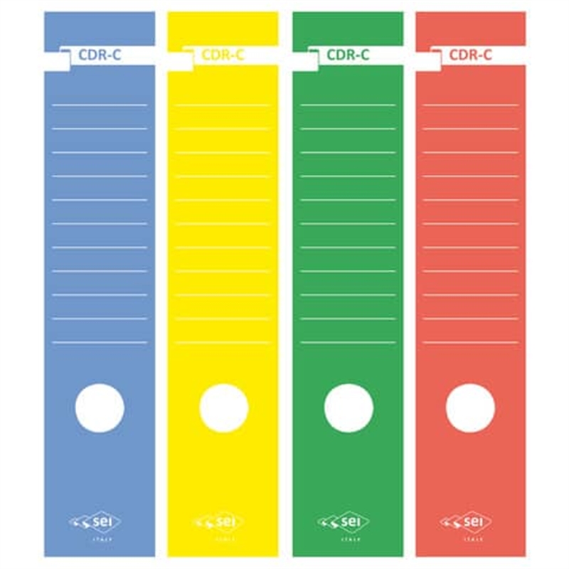 Sei copridorso cdrs autoadesivo 10 pz.