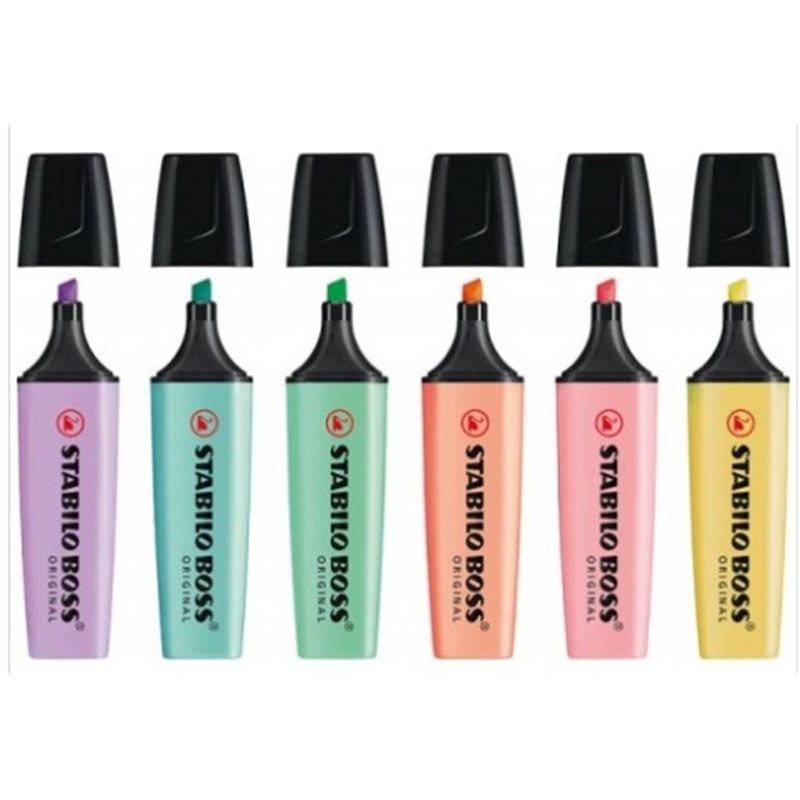 Evidenziatore Stabilo boss pastel