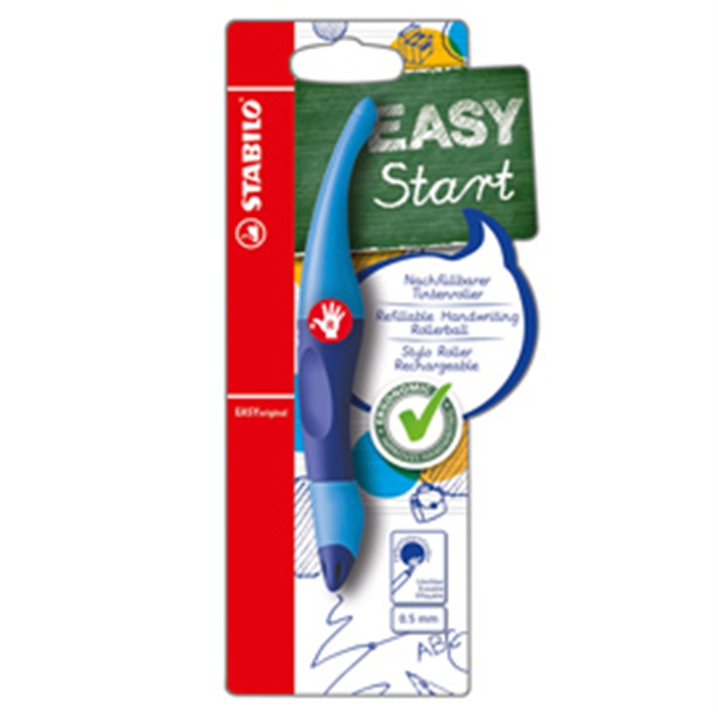 Penna sferografica cancellabile Stabilo easy start destri