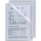 Cartellina in plastica cm. 22x30 con apertura ad L 50 pz. alto spessore