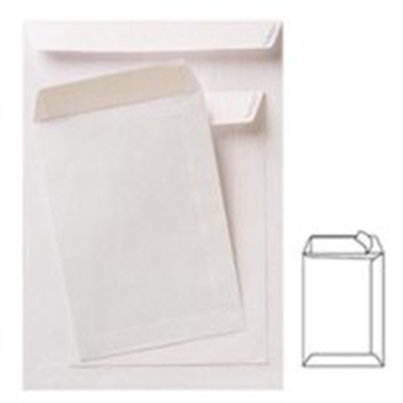 Busta a sacco bianca cm. 25x35 25 pz.