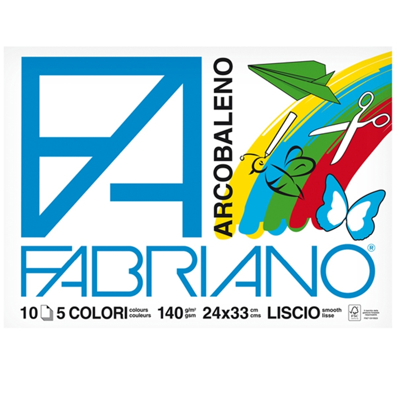 Album fogli colorati Arcobaleno