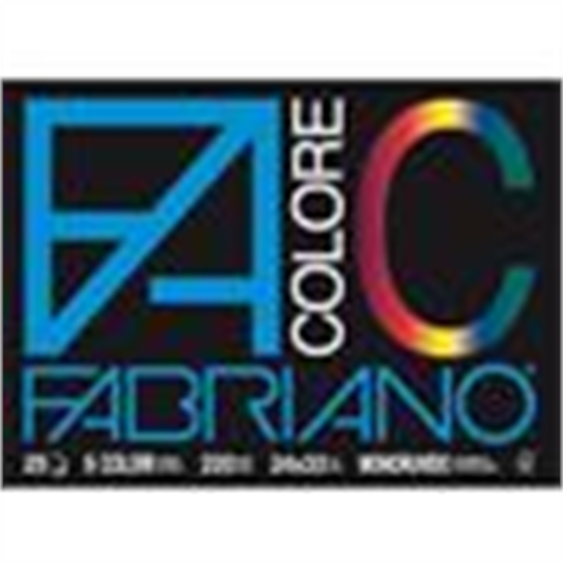 Blocco Fabriano colore 33x48 25 fg.