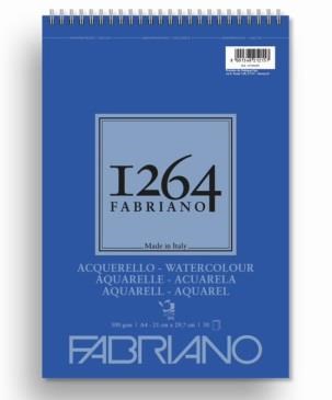 Blocco acquerello A4 30 fg. 300 gr/m spiralato in alto