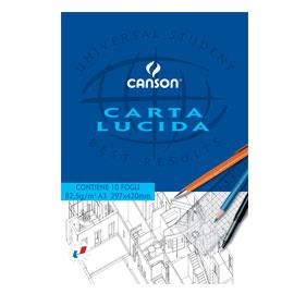 Blocco 50 fogli carta da lucido A3