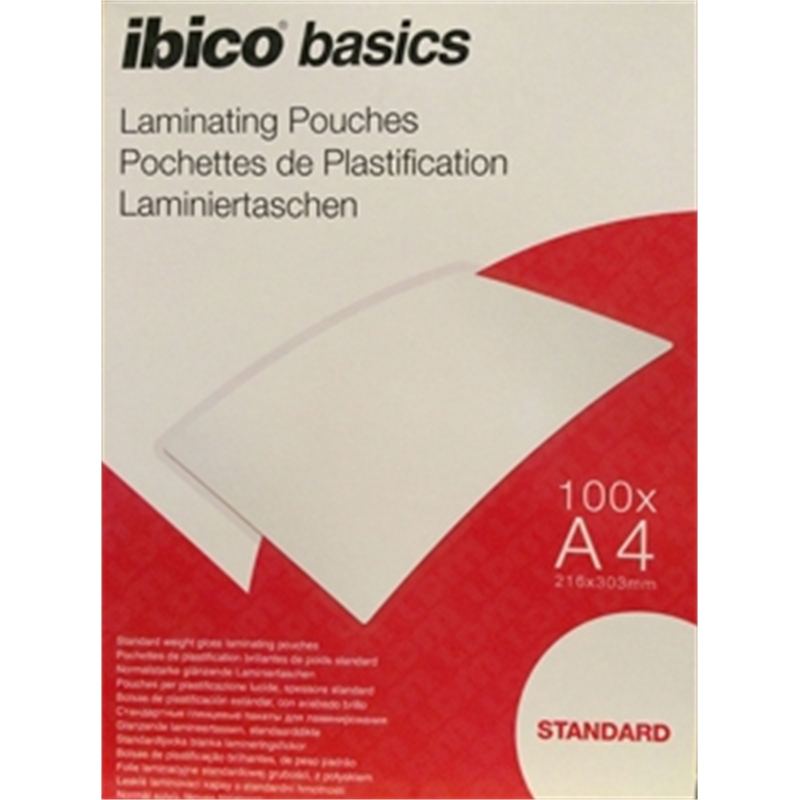 Pouches a caldo A4 (216X303 mm.) 100 pz. 2x125  m