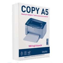 Risma carta A5 500 fg. per fotocopie