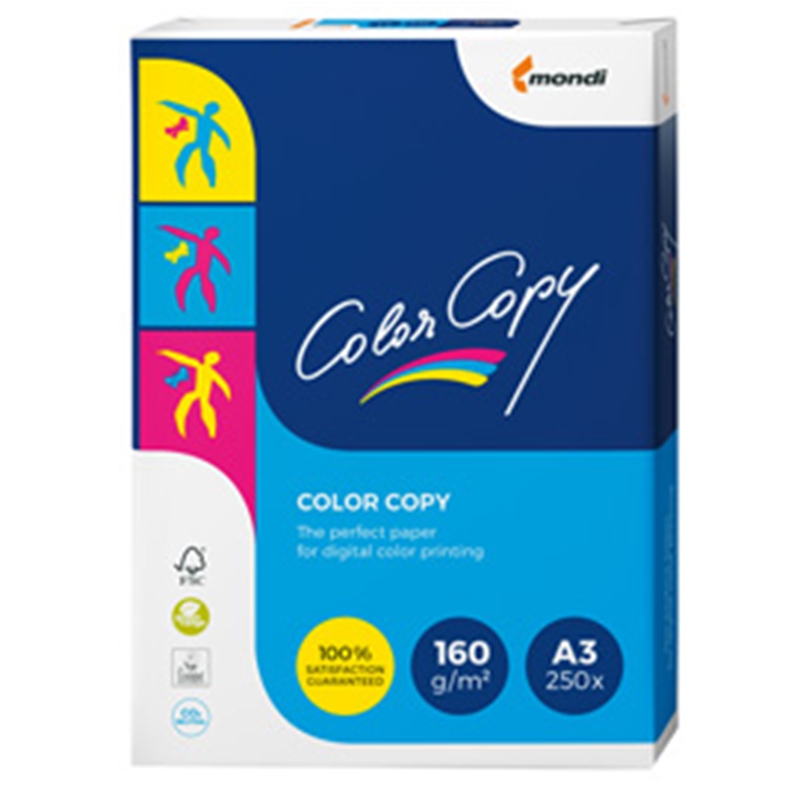 Carta A3 bianca COLORCOPY 160 gr