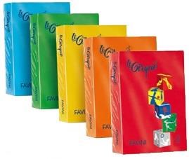 Risma 500 fg. carta 80 gr. A4 colori intensi Le Cirque
