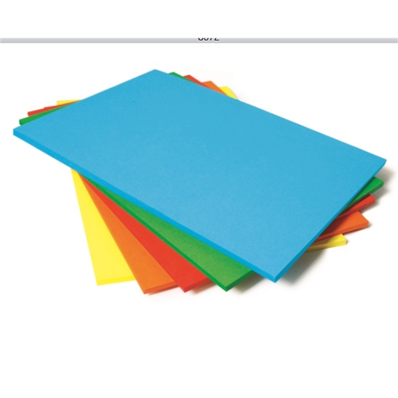 Risma 100 fg. carta 90 gr. A4 colori intensi assortiti Risma luce