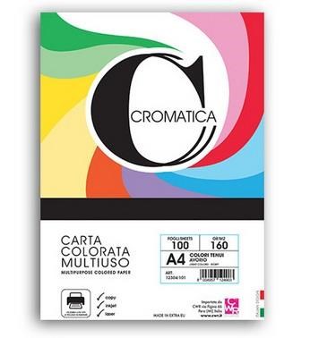 Risma 100 fg. cartoncino 160 gr. A4 Bianco