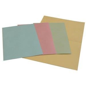 Cartelline in cartoncino manilla senza alette 100 pz.