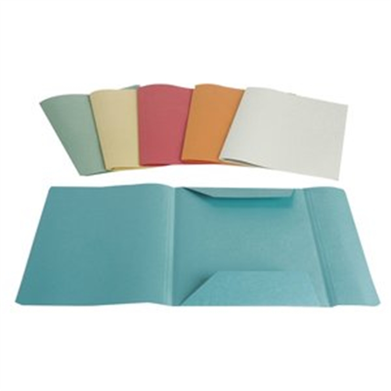 Cartelline in cartoncino manilla con alette