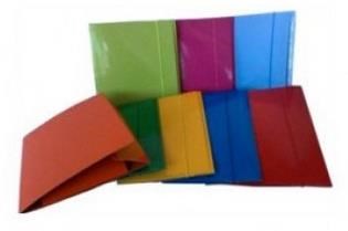 Cartellina 3 lembi ed elastico 25X35
