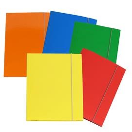 Cartellina 3 lembi ed elastico 17x24