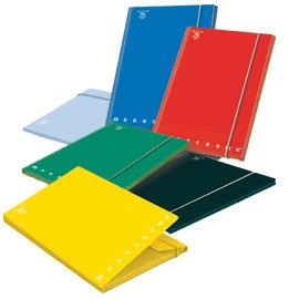 Cartellina 3 lembi ed elastico 26X35 dorso 1 cm.