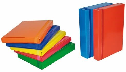 Cartellina 3 lembi ed elastico 25x35 dorso 3 cm. elastico piatto