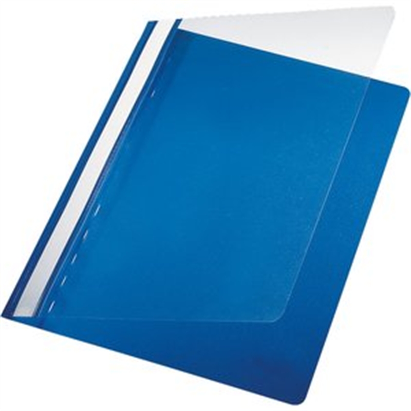 Cartellina ad aghi in PVC per fogli perforati conf. 5 pz.
