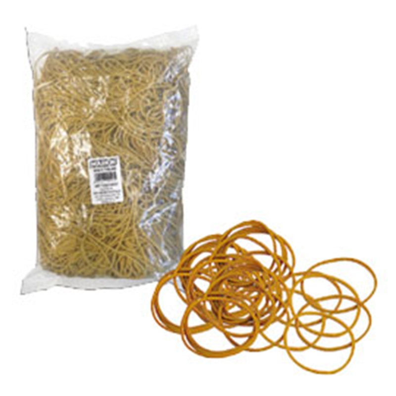 Elastici in gomma sacchetto Kg. 1 tondi