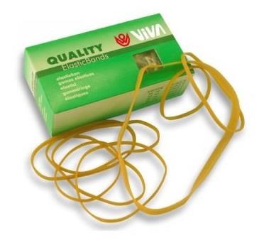 Elastici in cauciù scatola gr.100 fettuccie