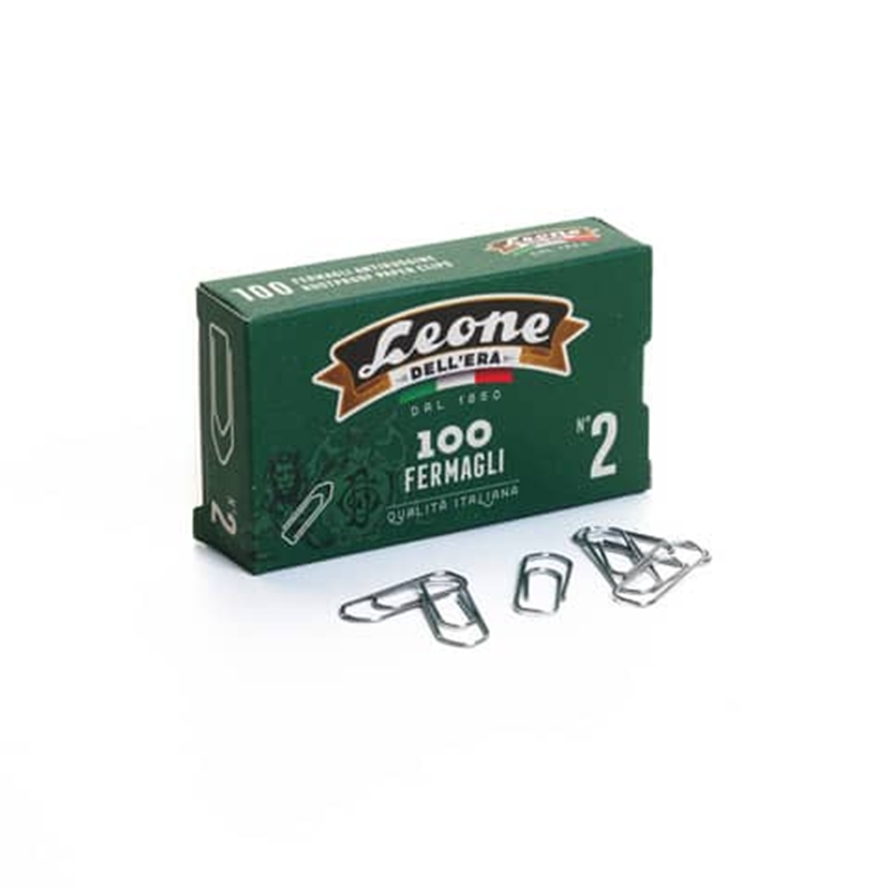 Scatola 100 fermagli n. 2 mm.26