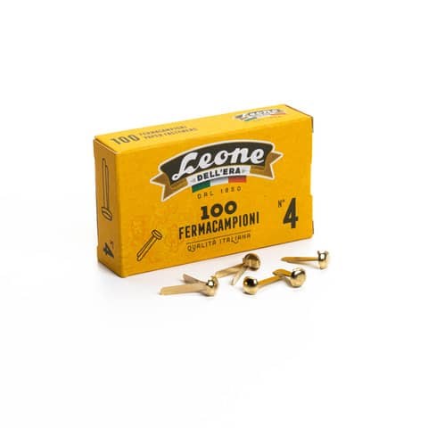 Scatola 100 Fermacampioni n. 4 20 mm.
