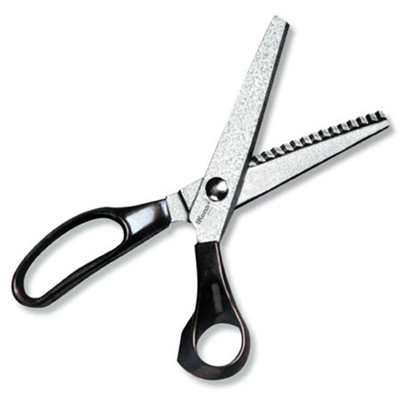 Forbice zig-zag tagliacampioni cm.20