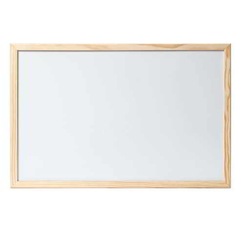 Lavagna bianca magnetiche con cornice cm. 30x40