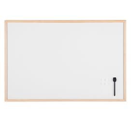 Lavagna bianca magnetiche con cornice cm. 60x90