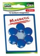 Magneti per lavagne 20 mm. 12 pz.