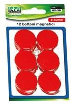 Magneti per lavagne 30 mm. 12 pz.