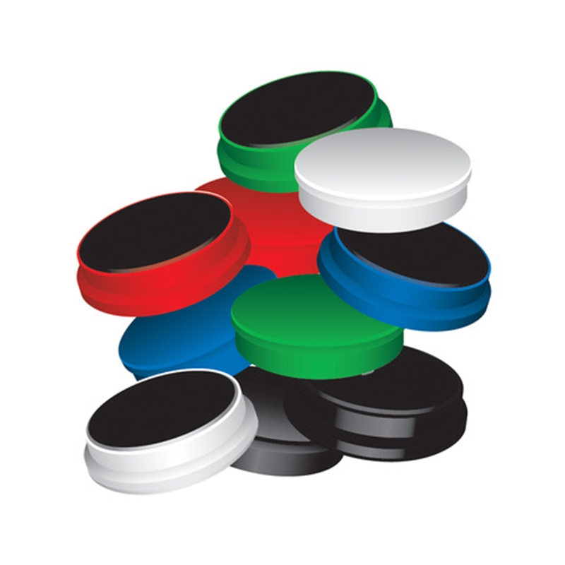Magneti per lavagne   25 mm. 10 pz.
