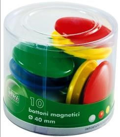 Magneti per lavagne 60 pz. e colori assortiti