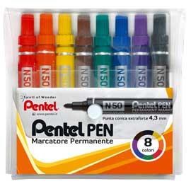 Marcatori Pentel N 50 Assortiti
