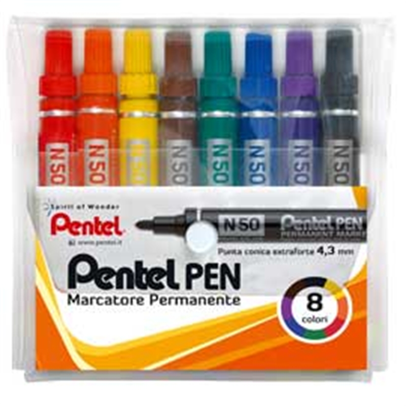 Marcatori Pentel N 50 Assortiti