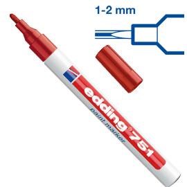 Pennarello a vernice punta fine 1,3 mm. Edding 751