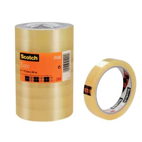 Nastro adesivo trasparente mm. 19x66 metri 3M
