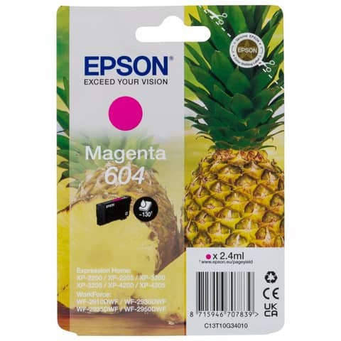 Epson 604 colori