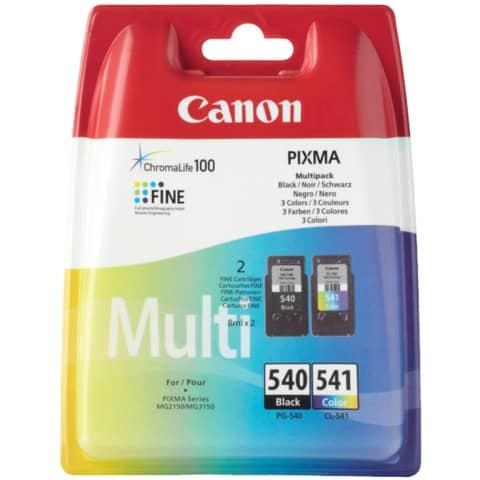Canon cartuccia multipack nero PG-540 + colore CL-541