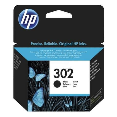 Hp cartuccia inkjet 302 nero
