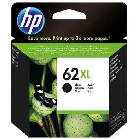 Hp cartuccia inkjet 62XL nero