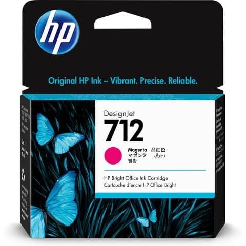Hp cartuccia inkjet 712 colore 38 ml.